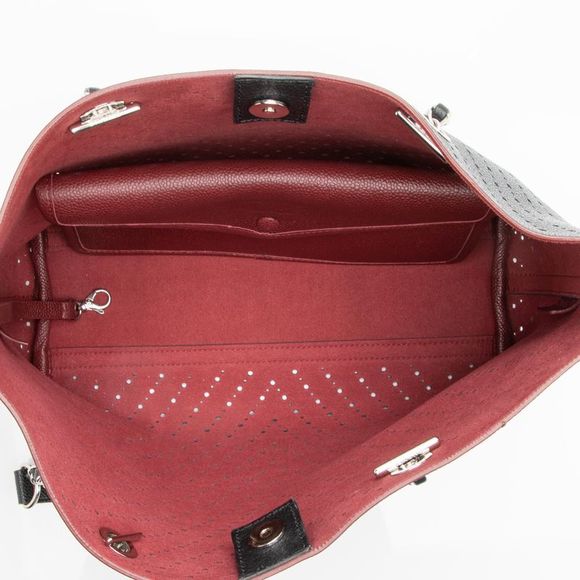 Chanel Perforated Caviar Leather CC Shopping Tote - Picture 7 of 13